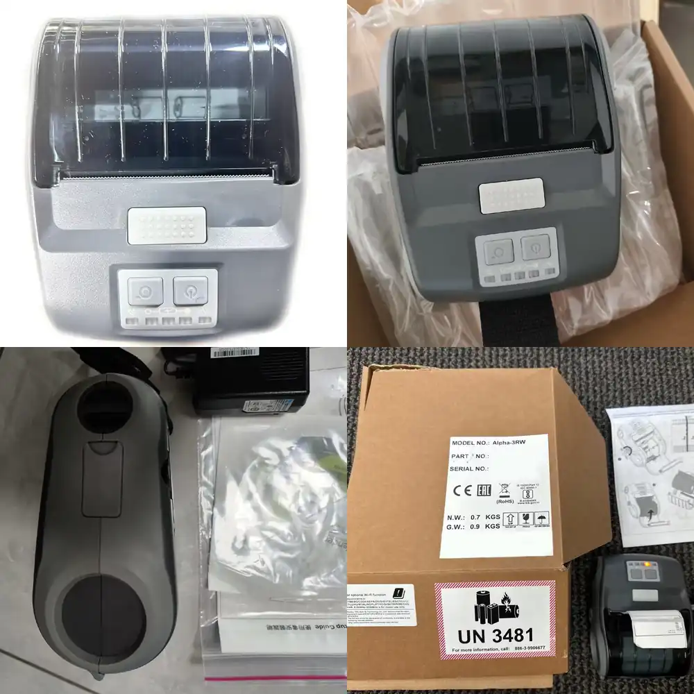 Barcode Printer - Yepyeni Orijinal Optik TSC-30W Taşınabilir Termal