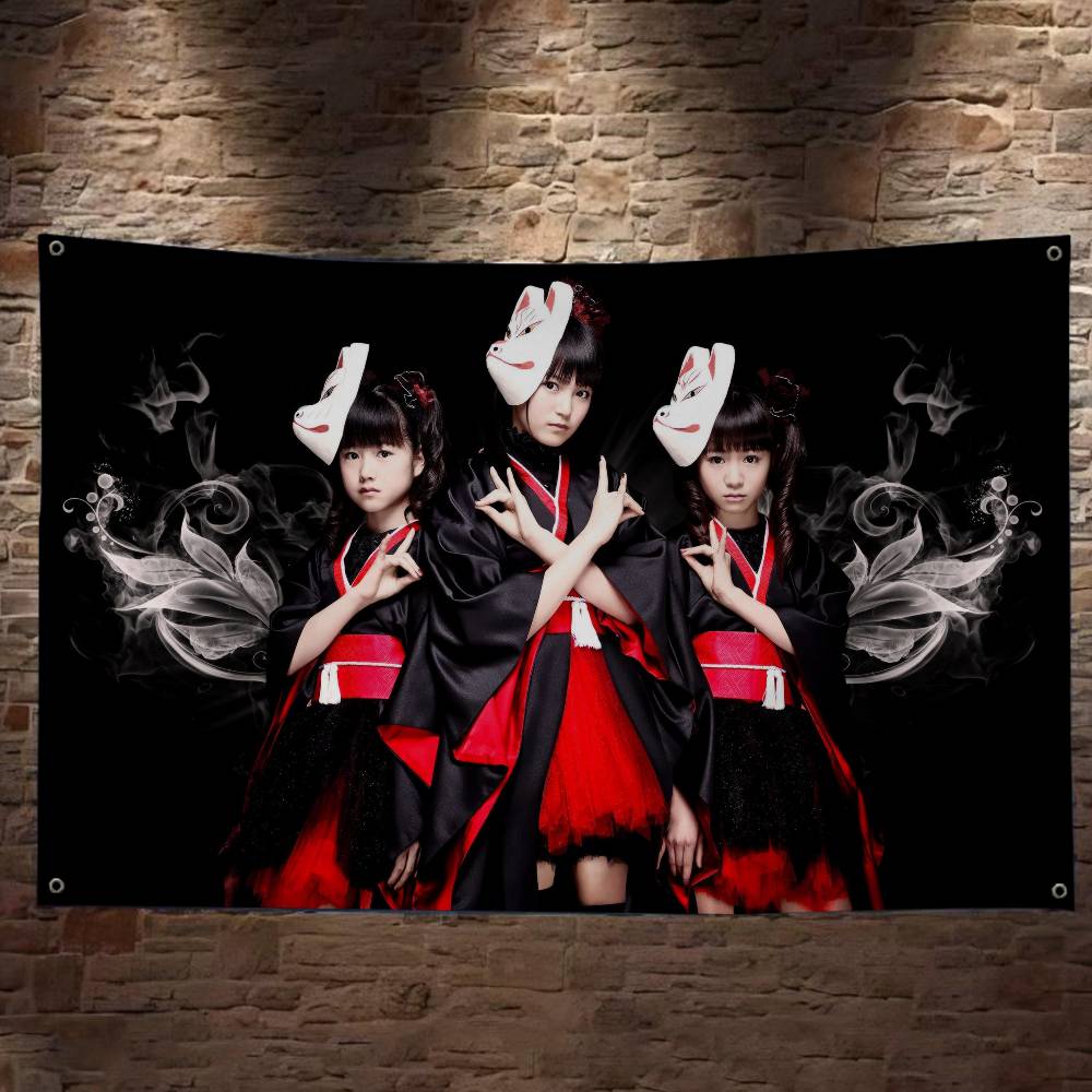 Commercial Printing Company - Klasik Kawaii Metal Band B-Babymetal Gelişmiş