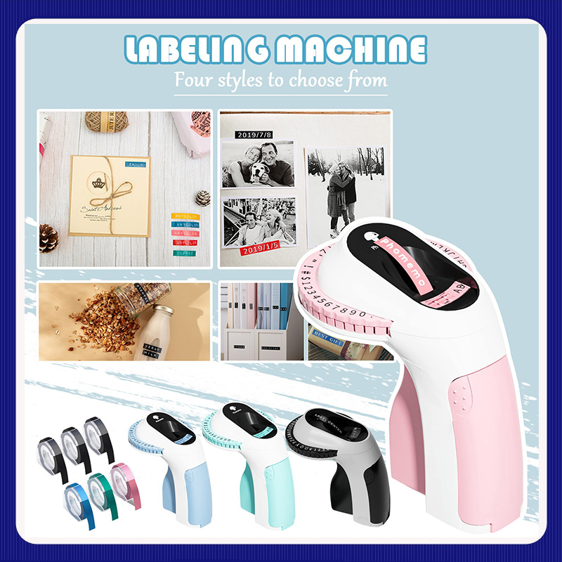 Label Maker - 3D Etiket Yazıcı Kabartma Etiket Bandı
