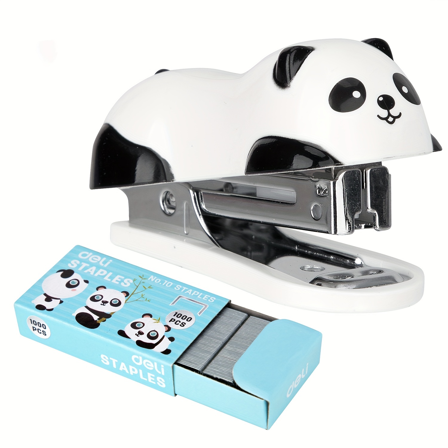 Stapler Heavy Duty - DELI Karikatür Mini Zımba Seti Zımba