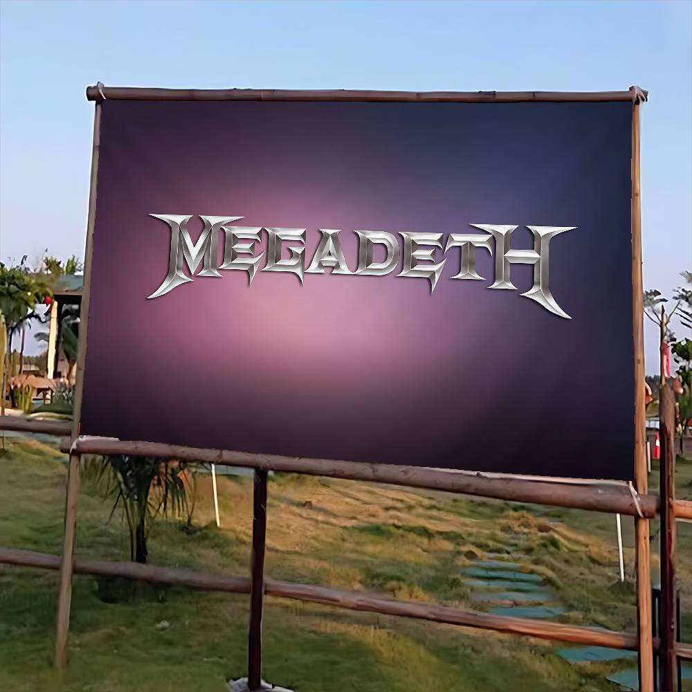 Commercial Printing Company - Rock Metal Grubu M-Megadeth Gelişmiş Baskı