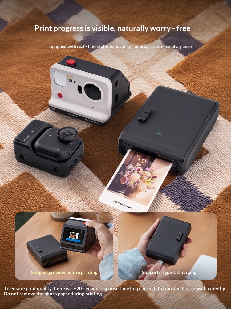 PGYTECH GO Ultra FunCam Box/Se - Photo Printer incelemesi ve fiyatı