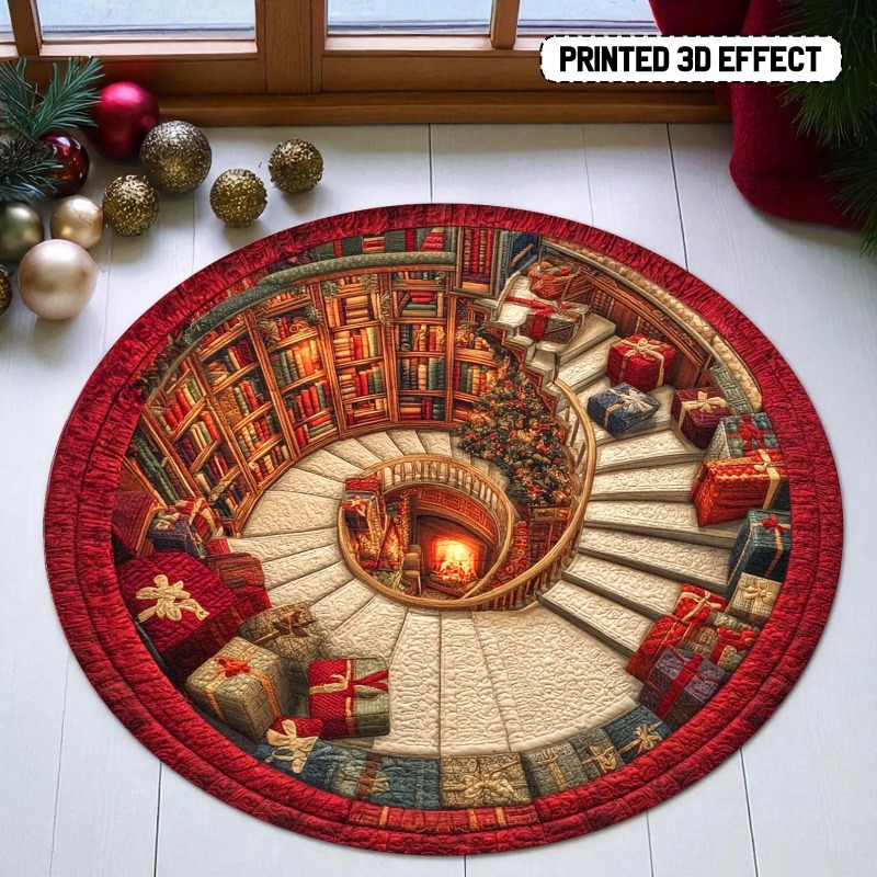 3D Kitap Kütüphanesi Noel Halı - Commercial Book Printing Machines incelemesi ve fiyatı